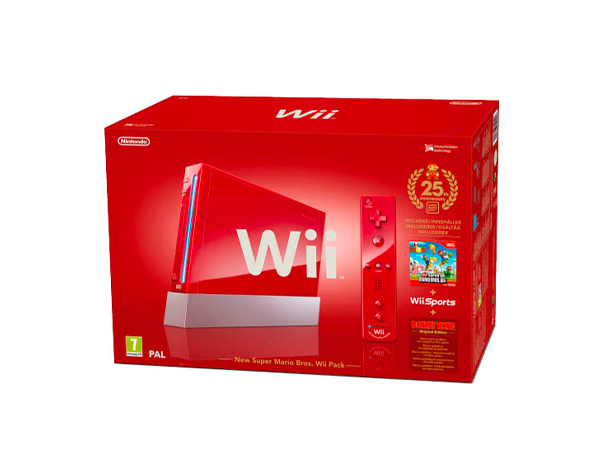Nintendo Wii Pack Anniversaire 25 ans